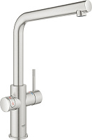 Grohe Red II Duo Смеситель для кухни, с водонагревателем, цвет: суперсталь 30327DC1