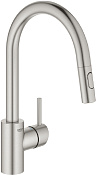 Grohe Concetto Смеситель для кухни, с выдвижным изливом, цвет: суперсталь 31483DC2
