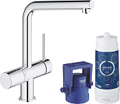 Grohe Blue Minta New Pure Смеситель для кухни, с фильтром, цвет: хром 31345002