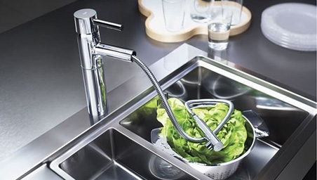 Grohe Concetto Смеситель для кухни, цвет: суперсталь 30273DC1