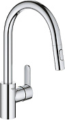Grohe Eurostyle Cosmopolitan Смеситель для кухни, с выдвижным изливом, цвет: хром 31482003