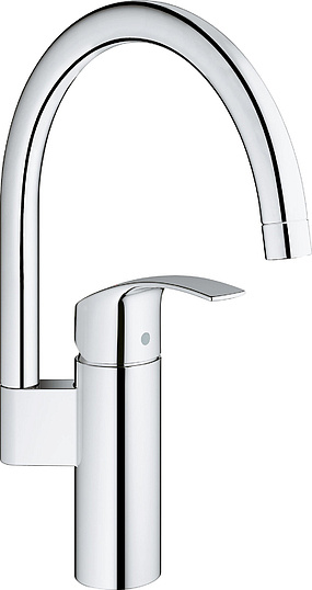 Grohe Eurosmart Смеситель для кухни, с поворотным изливом, цвет: хром 33202002