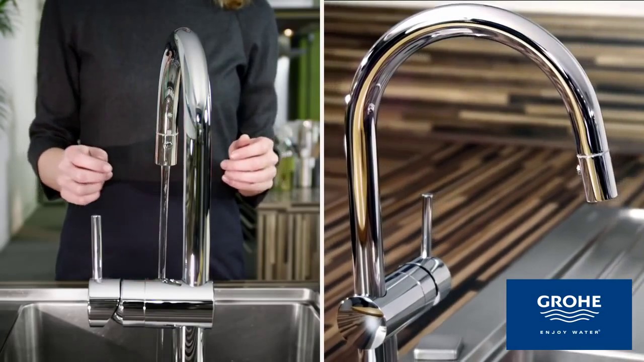 Grohe Minta Touch Смеситель для кухни, цвет: хром 31358001