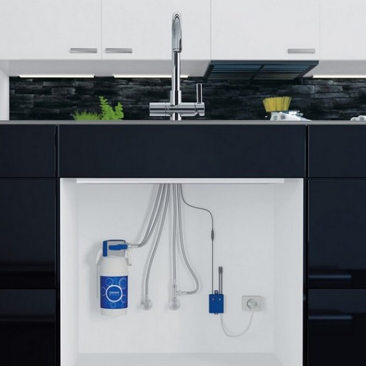Grohe Blue Pure Смеситель для кухни с функцией фильтрации воды, цвет: суперсталь 33249DC1