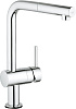 Grohe Minta Touch Смеситель для кухни, с выдвижным изливом, цвет: хром 31360001