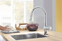 Grohe Minta Touch Смеситель для кухни/сенсорный, цвет: хром 31358002