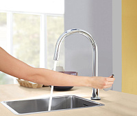Grohe Minta Touch Смеситель для кухни/сенсорный, цвет: хром 31358002