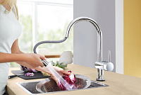 Grohe Minta Touch Смеситель для кухни/сенсорный, цвет: хром 31358002
