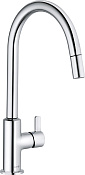 Kludi Bingo Star XS Смеситель для кухни с выдвижным изливом, высота излива 22 см, цвет: хром 468510578