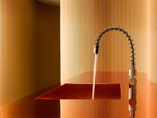 Kludi Bingo Star Смеситель для кухни с гибким изливом, высота излива 22 см, цвет: хром 428550578