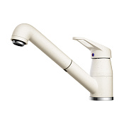 Omoikiri Tateyama-S-WH Смеситель для кухни с гибким изливом, цвет: белый 4994138