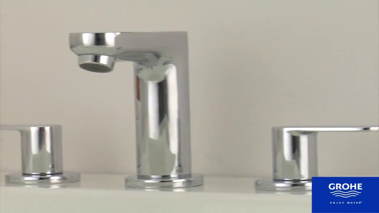 Grohe Eurosmart Cosmopolitan Смеситель для раковины вентильный, длина излива 8,9 см, цвет: хром 20187000