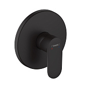 Hansgrohe Vernis Blend Смеситель для душа встраиваемый, внешняя часть, цвет: матовый черный 71667670