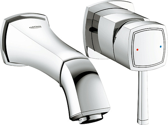 Grohe Grandera Смеситель для раковины встраиваемый, длина излива 17,7 см, цвет: хром 19929000