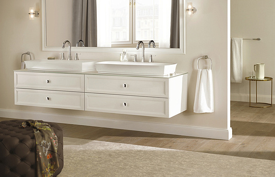 Grohe Grandera Смеситель для раковины вентильный, с д/к, высота излива 16,1 см, цвет: хром 20389000