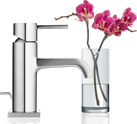 Grohe Allure Смеситель для раковины, с д/к, длина излива 10,4 см, цвет: хром 32757000