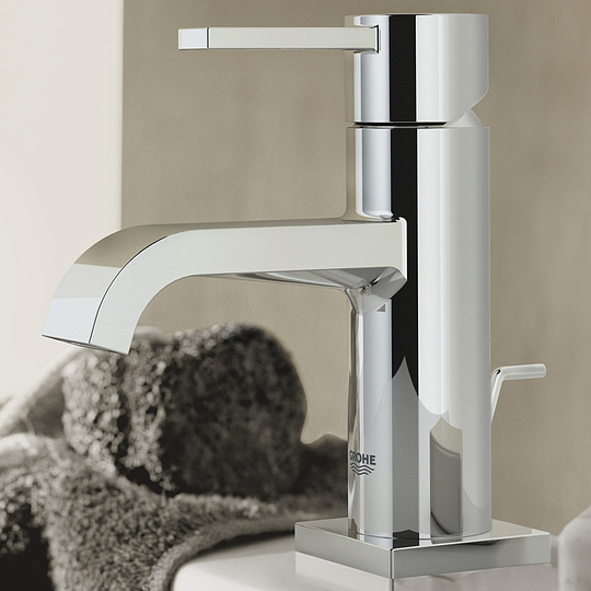 Grohe Allure Смеситель для раковины, с д/к, длина излива 10,4 см, цвет: хром 32757000