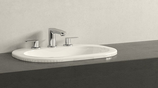 Grohe Eurostyle Cosmopolitan Смеситель для раковины вентильный, длина излива 13 см, цвет: хром 20208002