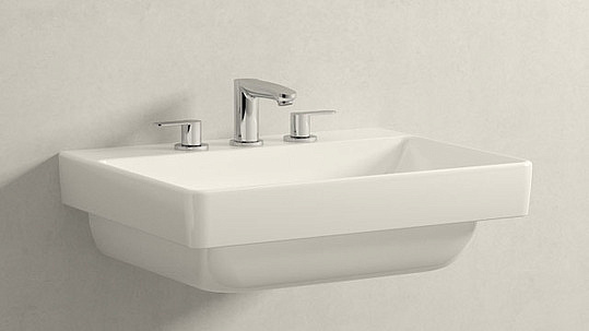 Grohe Eurostyle Cosmopolitan Смеситель для раковины вентильный, длина излива 13 см, цвет: хром 20208002