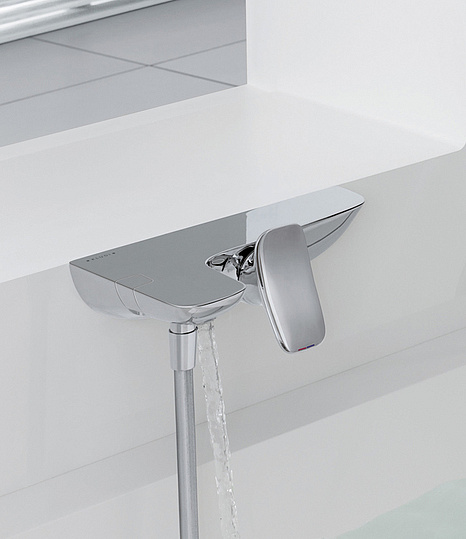 Kludi Ambienta Смеситель для ванны и душа DN 15 настенный, цвет: хром 534450575