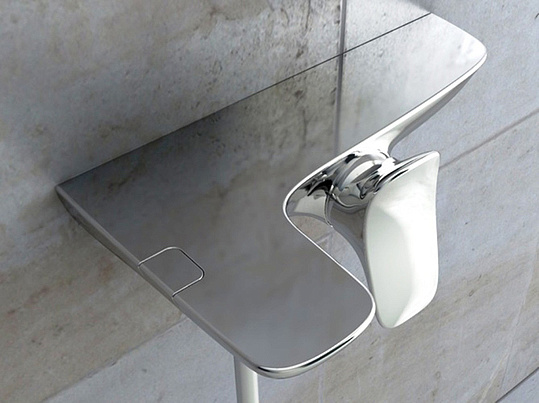 Kludi Ambienta Смеситель для ванны и душа DN 15 настенный, цвет: хром 534450575