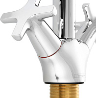 Hansgrohe Logis Classic Смеситель для кухни с двумя рукоятками, поворотный, цвет: хром 71285000