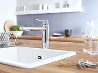 Grohe Concetto New Смеситель для кухни, цвет: суперсталь 31129DC1