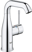 Grohe Essence New Смеситель для раковины с поворотным изливом, с д/к, дл. излива 11,4 см, цвет: хром 23462001