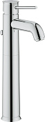 Grohe BauClassic Смеситель для раковины, с д/к, высота излива 23,4 см, цвет: хром 32868000