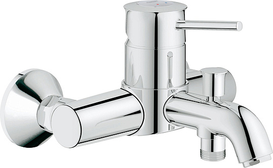 Grohe BauClassic Смеситель для ванны, накладной, цвет: хром 32865000