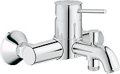 Grohe BauClassic Смеситель для ванны, накладной, цвет: хром 32865000