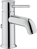 Grohe BauClassic Смеситель для раковины, с донным клапаном, цвет: хром 23161000