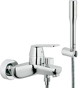 Grohe Eurosmart Cosmopolitan Смеситель для ванны, накладной, с ручным душем, цвет: хром 32832000