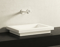 Grohe Eurodisc Joy Смеситель для раковины встраиваемый, длина излива 17,1 см, цвет: белая луна 19968LS0