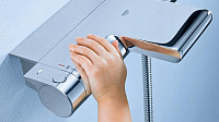 Grohe Grohtherm 2000 New Термостатический смеситель для ванны, цвет: хром 34174001