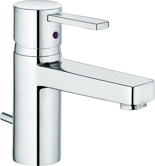 Kludi Zenta Смеситель для раковины, c д/к, длина излива 10,6 см, цвет: хром 382500575