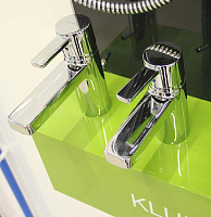 Kludi Zenta Смеситель для раковины, c д/к, длина излива 10,6 см, цвет: хром 382500575