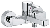 Kludi Zenta Смеситель для ванны и душа DN 15 настенный, цвет: хром 386700575