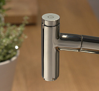 Hansgrohe Metris Смеситель для кухонной мойки, с выдвижным изливом цвет: хром 14820000