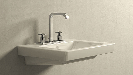 Grohe Allure Смеситель для раковины вентильный, длина излива 16 см, цвет: хром 20143000