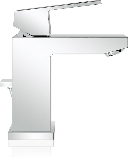 Grohe Eurocube Смеситель для раковины, с д/к, длина излива 9,8 см, цвет: хром 23127000