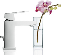 Grohe Eurocube Смеситель для раковины, с д/к, длина излива 9,8 см, цвет: хром 23127000