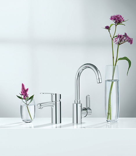 Grohe Eurostyle Cosmopolitan Смеситель для раковины, с д/к, длина излива 10 см, цвет: хром 23037002