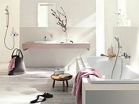 Grohe Eurostyle Cosmopolitan Смеситель для раковины, с д/к, длина излива 10 см, цвет: хром 23037002