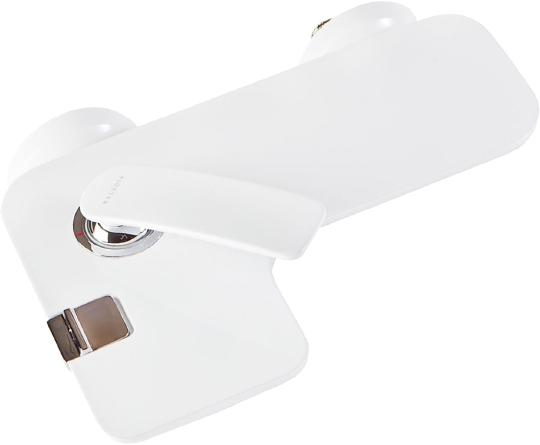 Kludi Balance Смеситель для ванны и душа DN 15 настенный, цвет: белый/хром 524459175