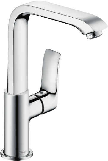 Hansgrohe Metris Смеситель для раковины, с донным клапаном, цвет: хром 31087000