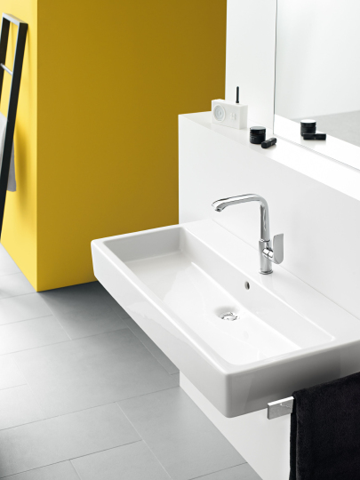 Hansgrohe Metris Смеситель для раковины, с донным клапаном, цвет: хром 31087000