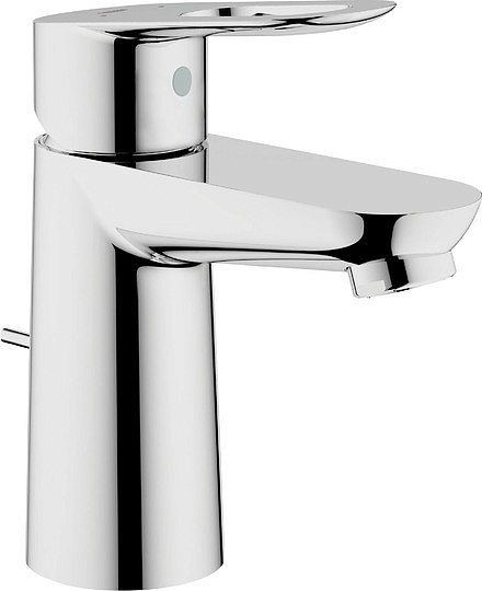 Grohe BauLoop Смеситель для раковины, с донным клапаном, цвет: хром 23335000