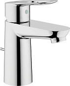 Grohe BauLoop Смеситель для раковины, с донным клапаном, цвет: хром 23335000