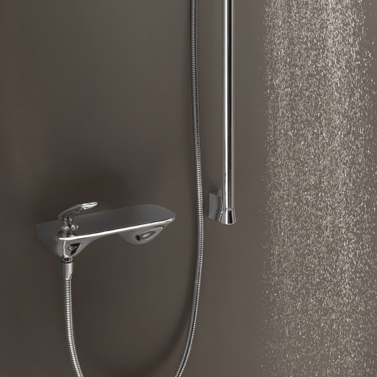 Kludi Balance Смеситель для душа DN 15 настенный, цвет: хром 527100575